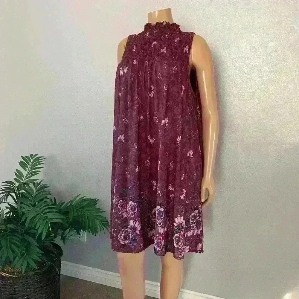 Floral-printed‎ dress-Style & Co